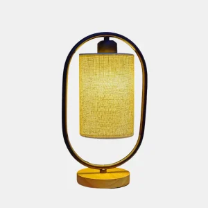 Vintage LED Houten Tafellamp Dimbare Verlichting voor Warme Gezellige Sfeer