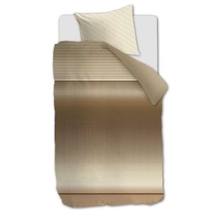 Beddinghouse Jenn Dekbedovertrek – 140×200/220 cm – Bruin