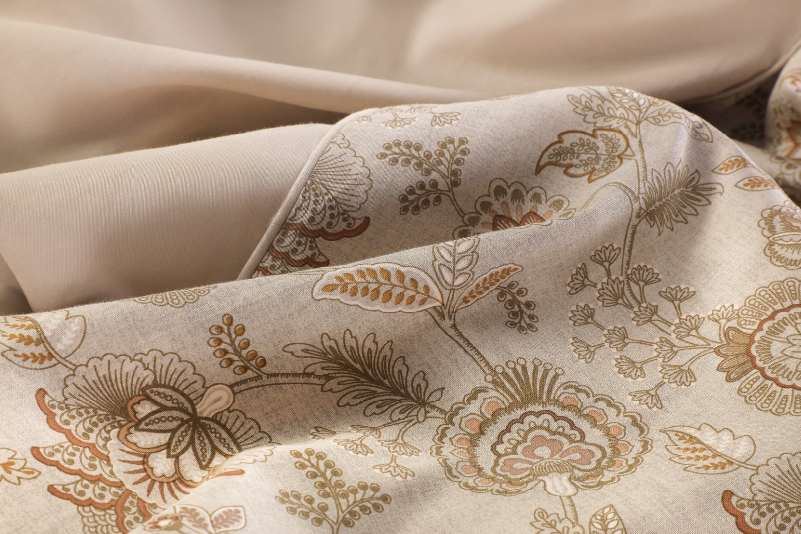 Papillon Freya Dekbedovertrek Lits-Jumeaux – 240×200/220 – Beige - Afbeelding 6