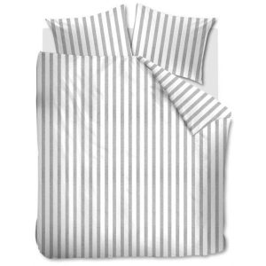 Ambiante Ally Dekbedovertrek – 200×200/220 cm – Grijs