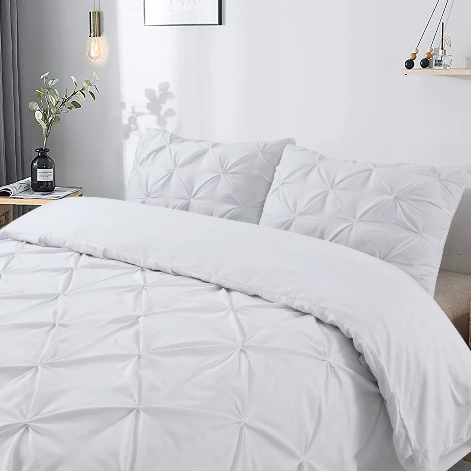 Dreamhouse Salvador Dekbedovertrek 140×220/220 cm – Wit - Afbeelding 6