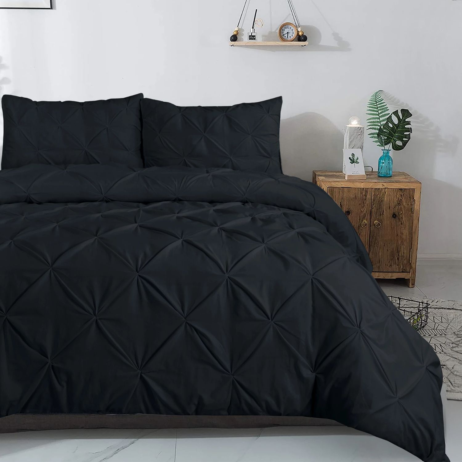 Dreamhouse Salvador Dekbedovertrek 140×220/220 cm – Zwart - Afbeelding 6