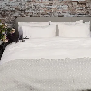 Dekbedovertrek percal katoen – Maryville Offwhite