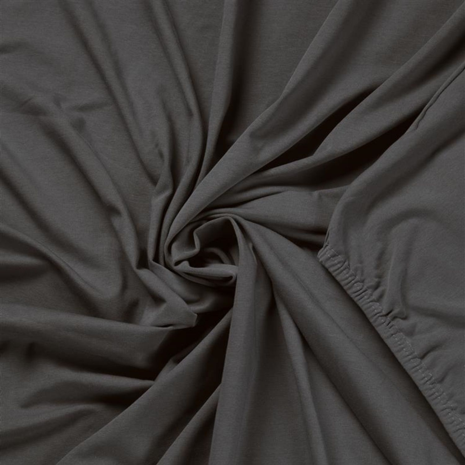 Beddinghouse Jersey Hoeslaken Antraciet – 200 x 200/220 cm - Afbeelding 3