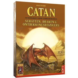 Catan schatten, draken en ontdekkingsreizigers
