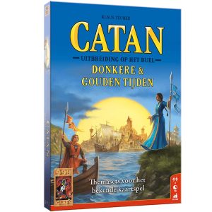 Catan uitbreiding op het duel Donkere en Gouden tijden