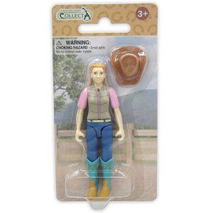 Collecta 84250 Hobby Ruiter Met Cowgirl Hoed