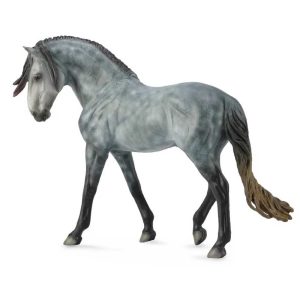 Collecta Andalusian Stallion Dark Dapple Grey 1:12