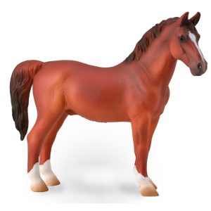 Collecta Hackney hengst kastanjebruin