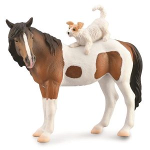 Collecta merrie en terrier