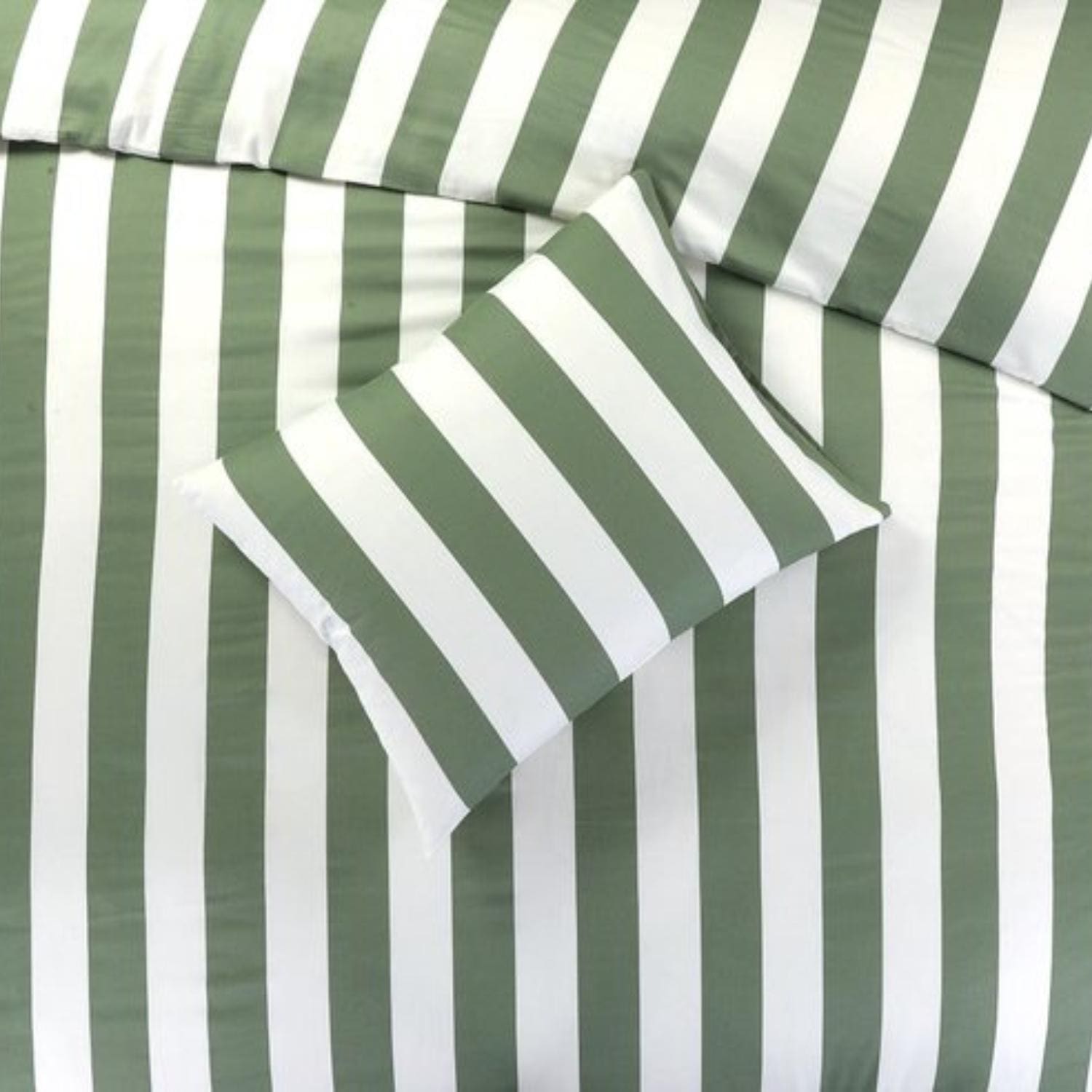 Papillon Lewis Dekbedovertrek – Lits-jumeaux – 240×200/220 cm – Groen - Afbeelding 3