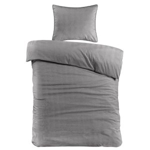 Papillon Beaufort Dekbedovertrek – 140×200/220 cm – Grijs