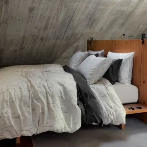 Dekbedovertrek katoen satijn – Luso Geel