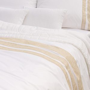 Dekbedovertrek percal katoen – Prestige Wit