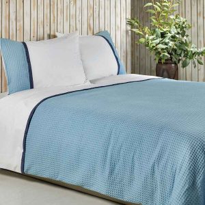 Dekbedovertrek Bari Pastelblauw & meer kleuren