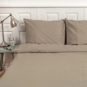 Dekbedovertrek wafelstructuur Lugano – Zand