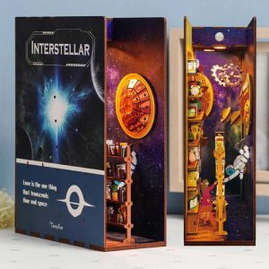 DIY Book Nook Boekensteun Interstellar Bookend