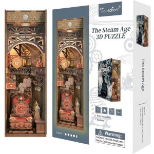 DIY Book Nook Boekensteun The Steam Age