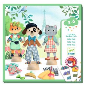Djeco collage Bonjour Paris
