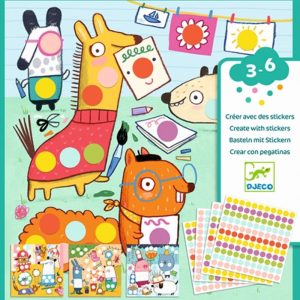 Djeco creëer met stickers