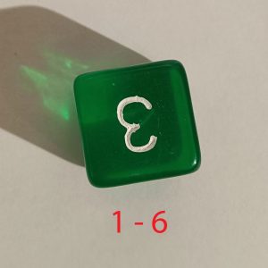 dobbelsteen 6 cijfers