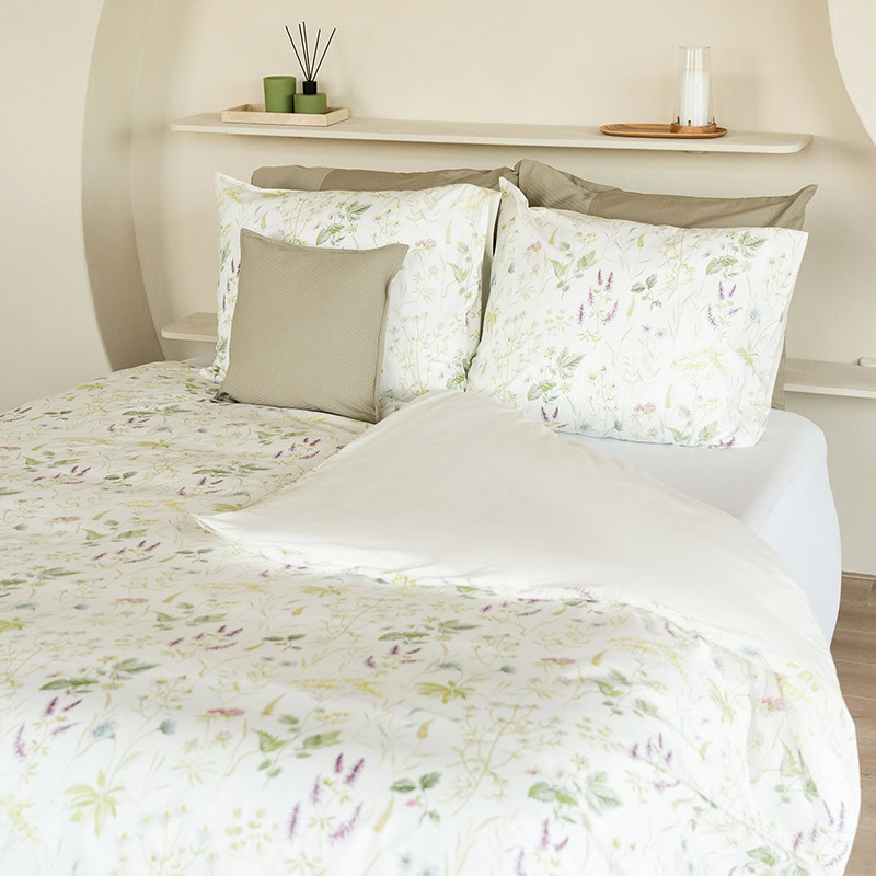 Dekbedovertrek percal katoen – Nature Groen - Afbeelding 5