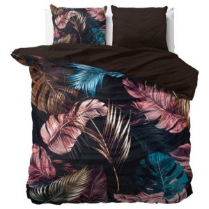 Dreamhouse Dekbedovertrek Isabella Black – 200×200/220 cm – Katoen-Satijn