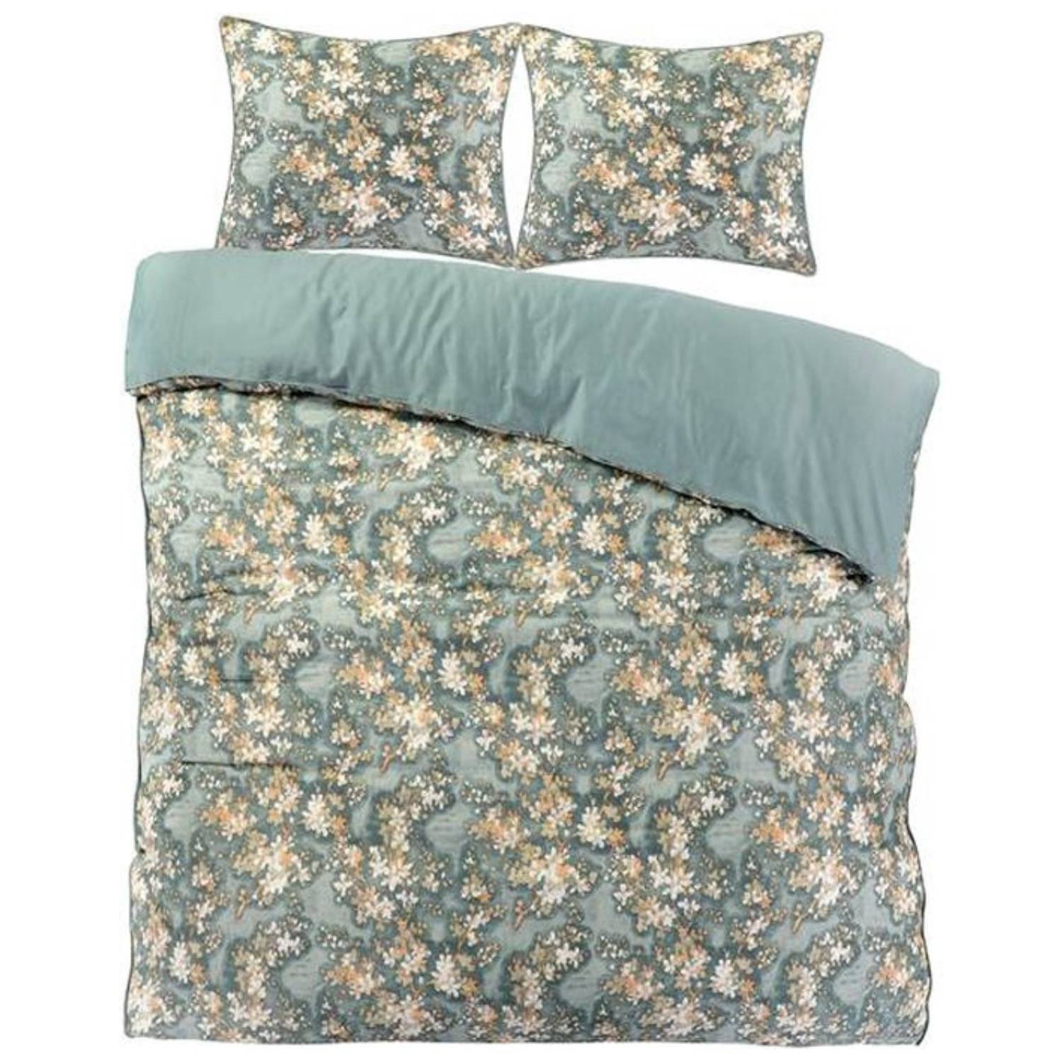 Papillon Aurora Dekbedovertrek – 200×200/220 cm – Groen