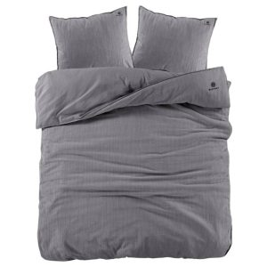 BLCKOUT Dekbedovertrek Odessa – 200×200/220 cm – Grijs