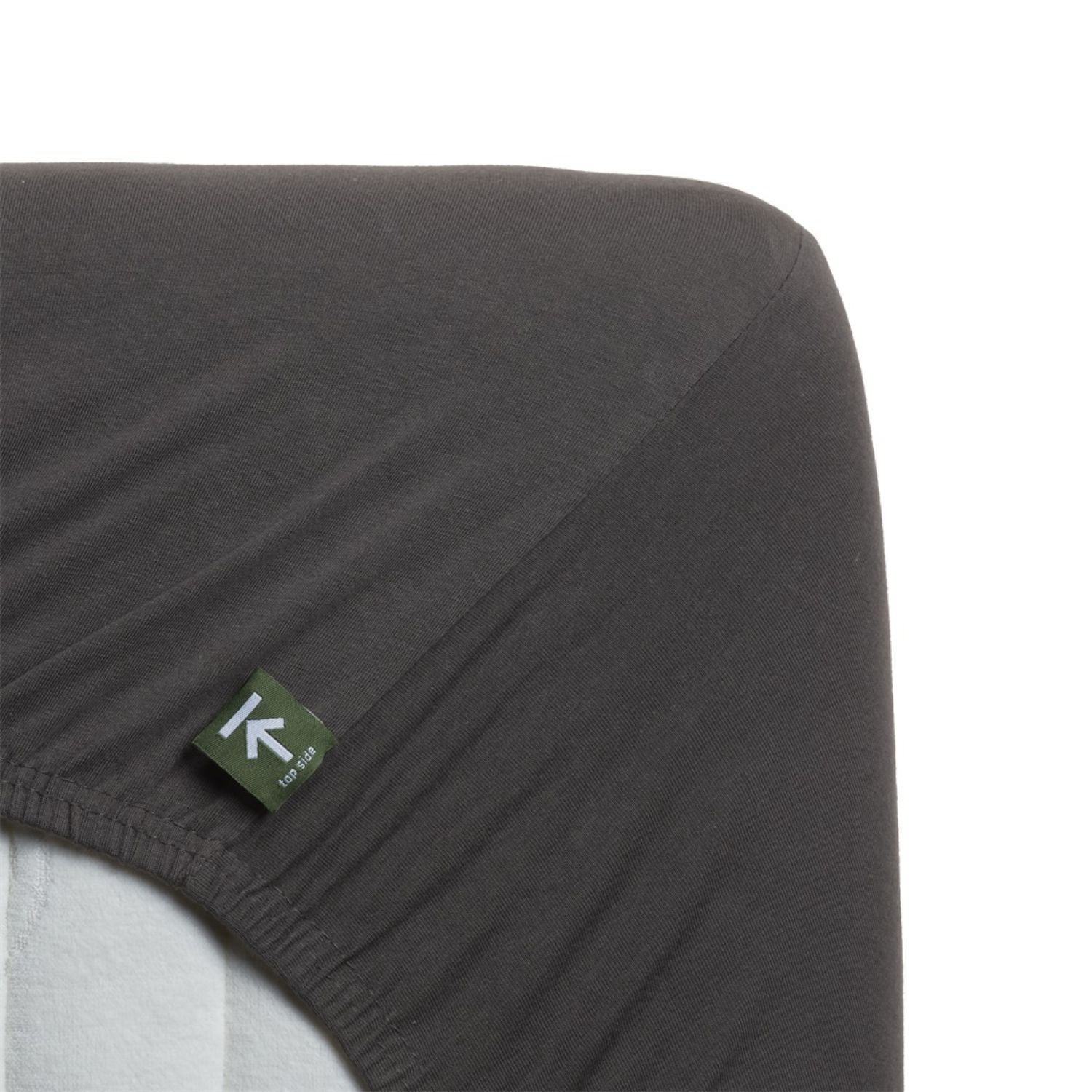 Beddinghouse Jersey Hoeslaken Antraciet – 200 x 200/220 cm - Afbeelding 2