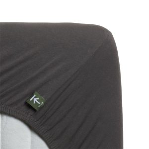 Beddinghouse Jersey Hoeslaken Antraciet – 90 x 200/220 cm