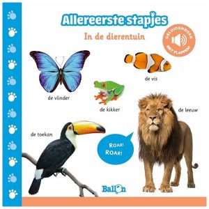 Geluidenboek In de dierentuin