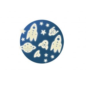 glow in the dark space