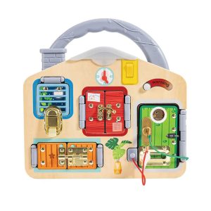 Hape Lock and learn playbord