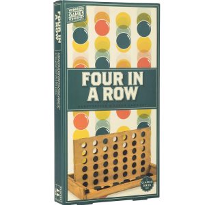 houten vier op een rij