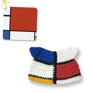 Jurk voor gehaakte Nijntje Mondriaan