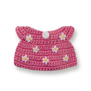 Jurk voor gehaakte Nijntje roze jurk