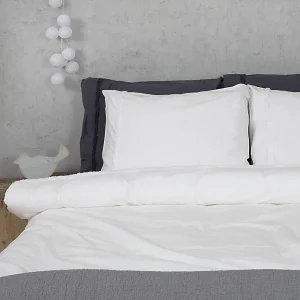 Dekbedovertrek Gewassen Katoen – Harwich Wit