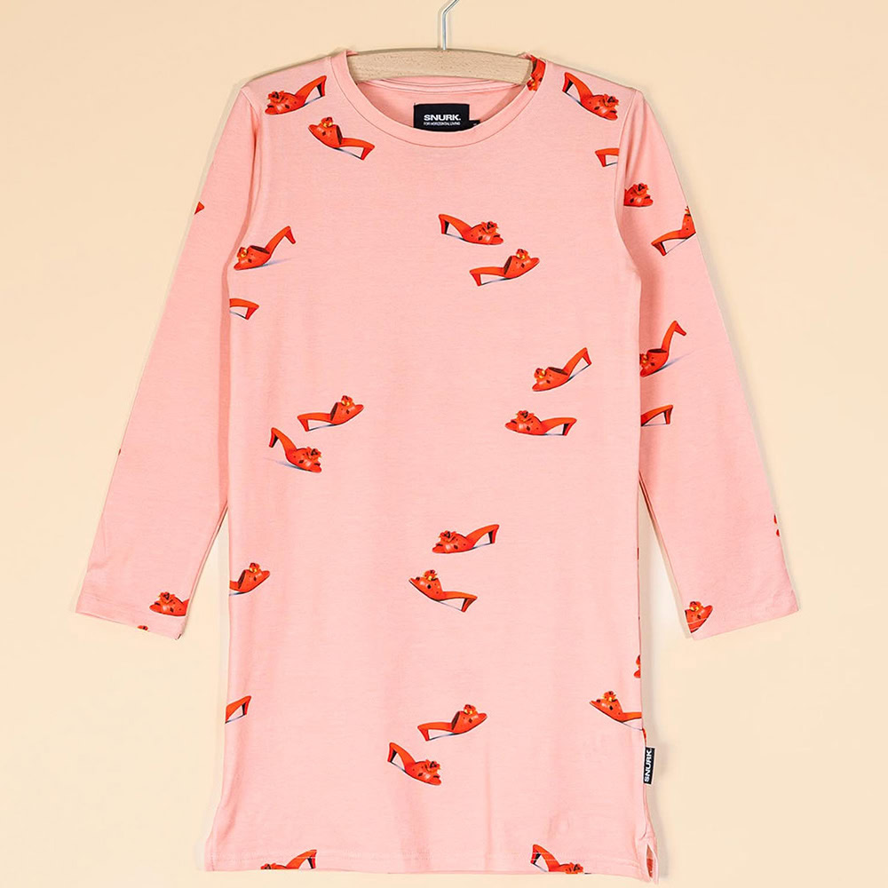 Efteling Long Sleeve Dress Kids – Rode Schoentjes - Afbeelding 4