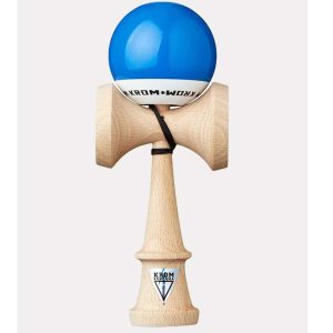 Krom Kendama met grip donker blauw