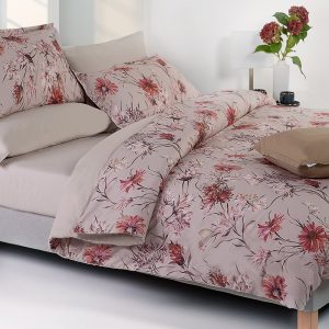 Dekbedovertrek Egyptisch percal katoen – Lily Garden