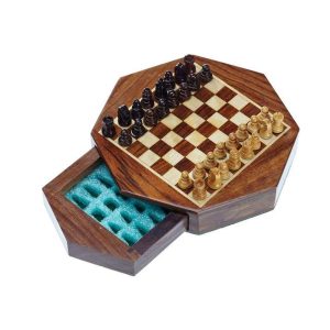 Magnetisch schaakspel 6 kantig