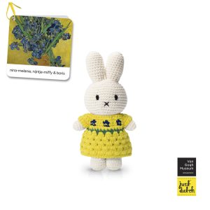 Nijntje handmade in her irises dress