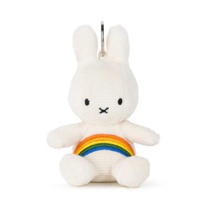 Nijntje sleutelhanger regenboog 10cm