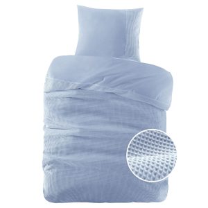 Papillon Dekbedovertrek Mendoza Blauw – 140×200/220 cm