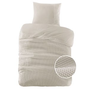 Papillon Dekbedovertrek Mendoza Zand – 140×200/220 cm