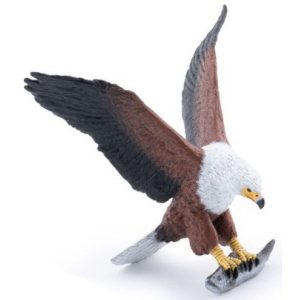 Papo zeearend met zalm