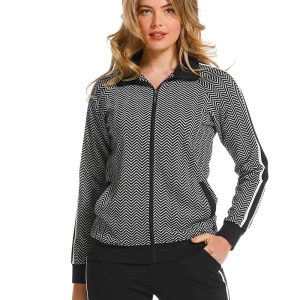 Pastunette huispak – Zwart/wit