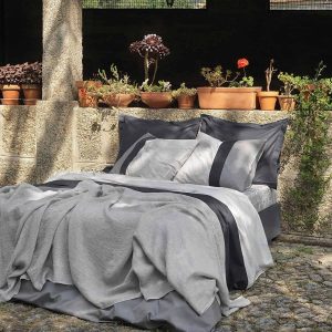 Dekbedovertrek percal katoen – Padua Olifantgrijs