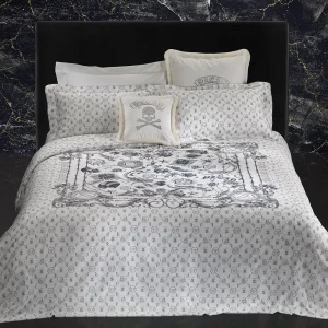 Philipp Plein Dekbedovertrek – New Baroque Ivory